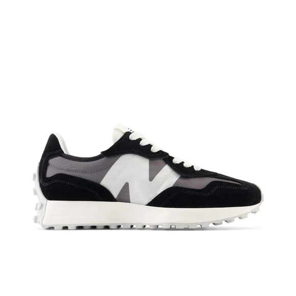 New Balance 327 Black Grey Pink U327WEM NB Mens Running shoes - Picture 2 of 6